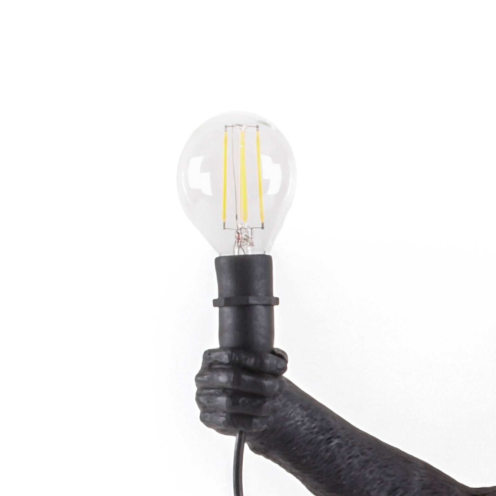 SELETTI E14 2W LED žiarovka 36V pre Monkey Lamp Outdoor, sklo, E14, 2W, Energialuokka: F, P: 7 cm