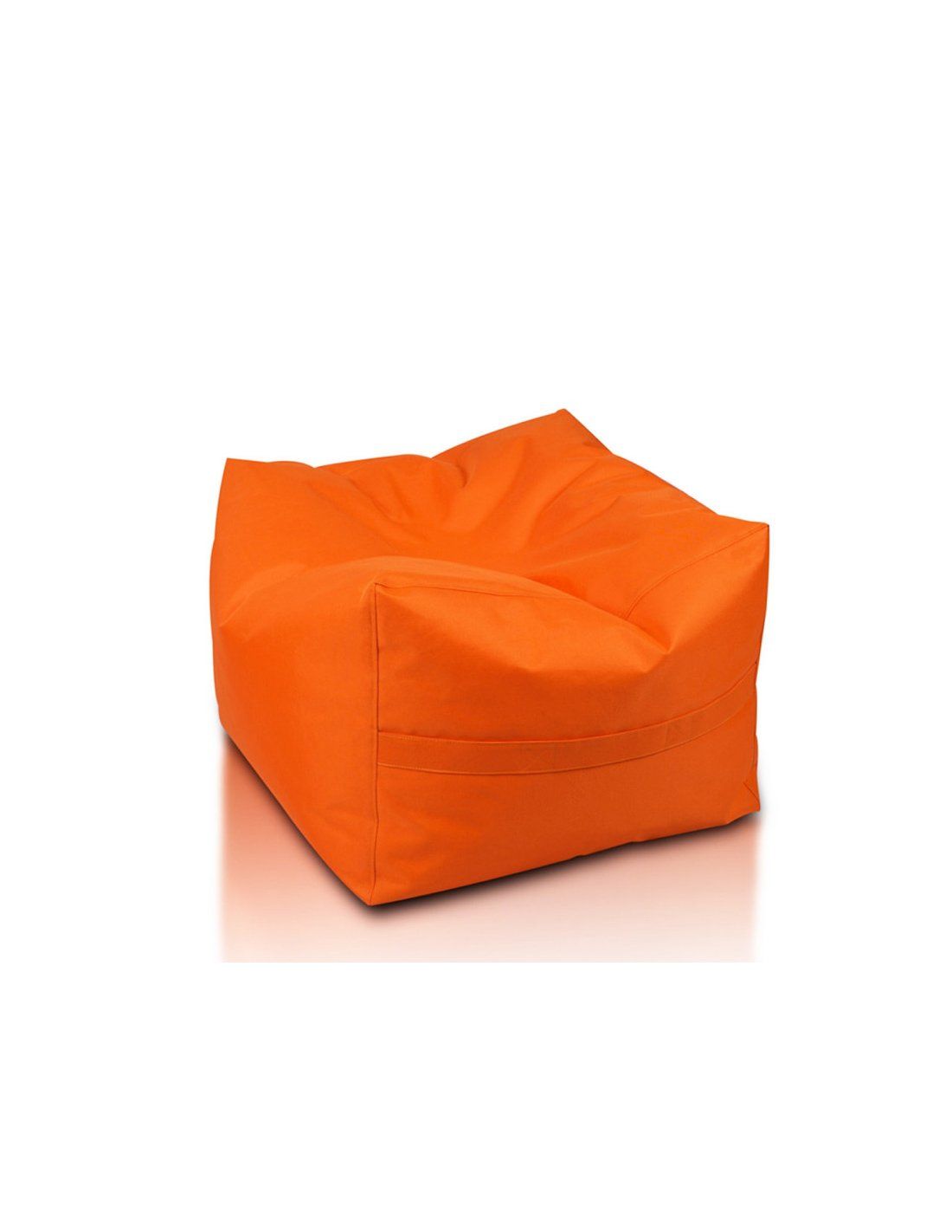 Supplies tkaný sedací vak CUBO - oranžový