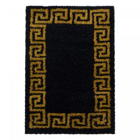Ayyildiz koberce Kusový koberec Hera Shaggy 3301 gold - 80x150 cm