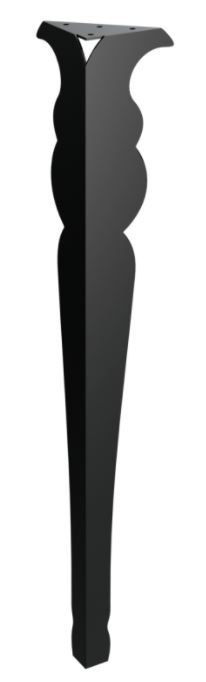 RMP Stolová noha Klio 72 cm čierna NOHA023/72