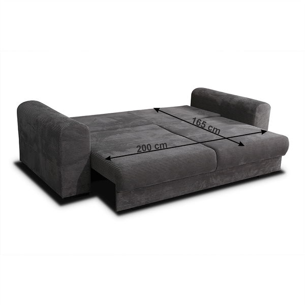 Extra priestranná pohovka, sivá/svetlosivá/béžová, GILEN BIG SOFA