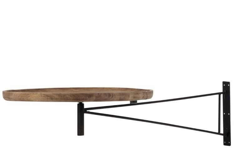 Nástenný otáčací stolík BAR - Ø 55 * 80cm