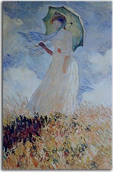 Monet  Obraz - Lady with Umbrella zs10326