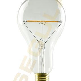 Segula 55253 LED žárovka A90 horizontální vlákno čirá E27 3 W (26 W) 260 Lm 2.200 K