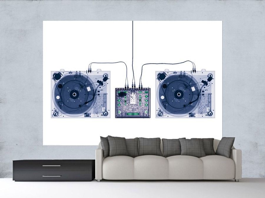 X Ray DJ Decks - fototapeta 1W0052