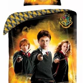 Detské obliečky 140x200 HARRY POTTER oheň