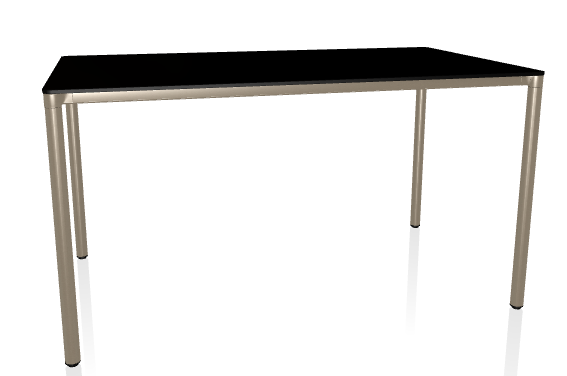BONTEMPI - Stôl MOON, 120-160x80 cm