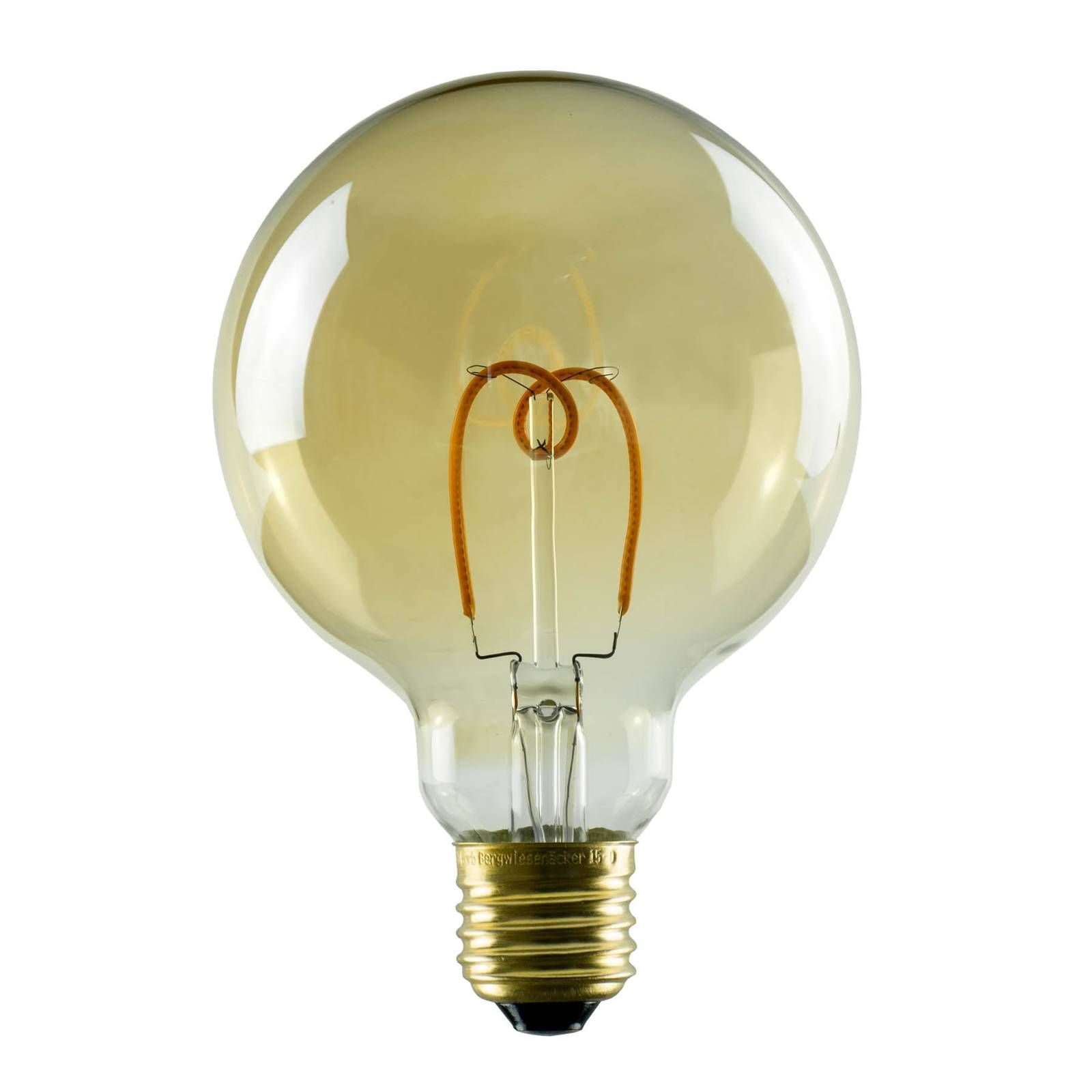 Segula SEGULA Globe LED E27 3, 2W G95 1900K zlatá dim, sklo, E27, 3.2W, P: 14 cm