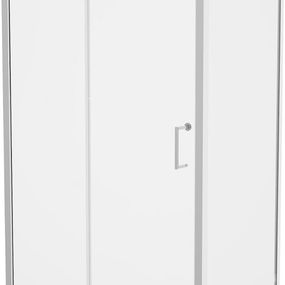 MEXEN/S - Apia sprchovací kút obdĺžnik 90x100 cm, transparent, chróm 840-090-100-01-00