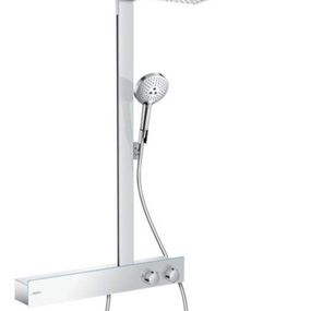 Hansgrohe Raindance E - Sprchová súprava Showerpipe 300 s termostatom 600, EcoSmart 9 l/min, chróm 27364000