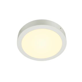 Stropné svietidlo SLV SENSER 24 Indoor, stropné LED svietidlo kruhové, bílé, 3000K 1003016