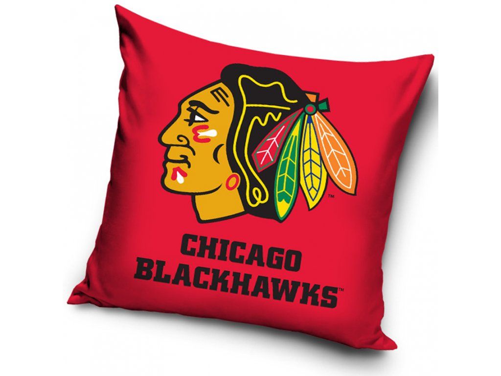 Vankúšik  NHL Chicago Blackhawks 40x40 cm