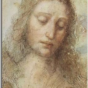 Reprodukcie Leonardo da Vinci - Study of Christ for the Last Supper zs17012
