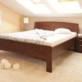 Masívna posteľ s úložným priestorom evita 4 - 160/180 x 200cm - 160 x