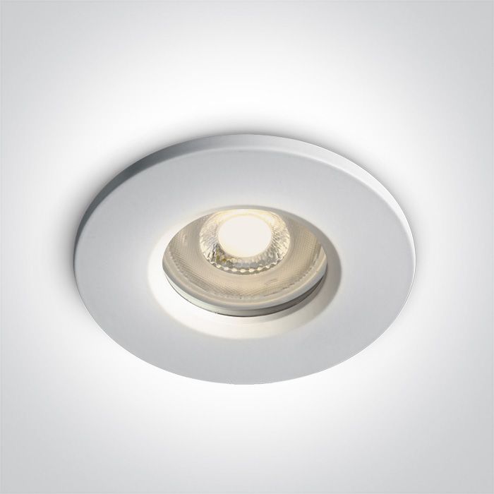 Vonkajšie podhľadové svietidlo ONE LIGHT ext. kúpeľňové svietidlo 10105R1/W