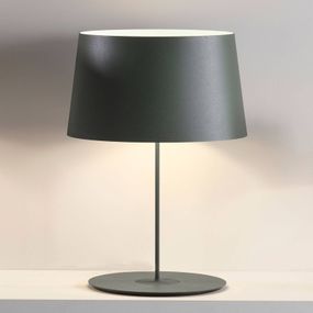 Vibia Warm 4901 stolná lampa, Ø 42 cm, zelená, Obývacia izba / jedáleň, hliník, ušľachtilá oceľ, E27, 15W, K: 59cm