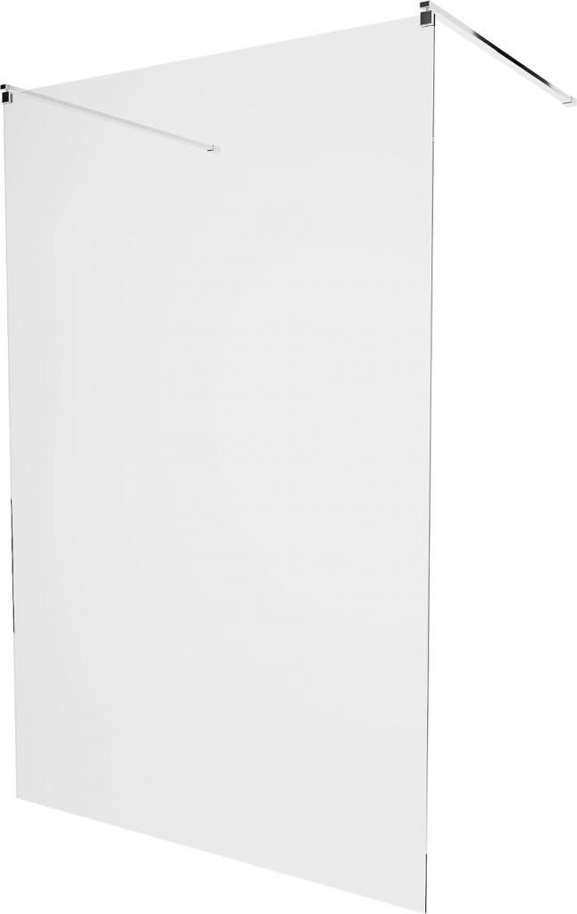 MEXEN/S - KIOTO samostatne stojaca sprchová zástena 130 x 200 cm, transparent 8 mm, chróm 800-130-002-01-00