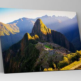 Obraz Mesto Machu Picchu v Peru 1907
