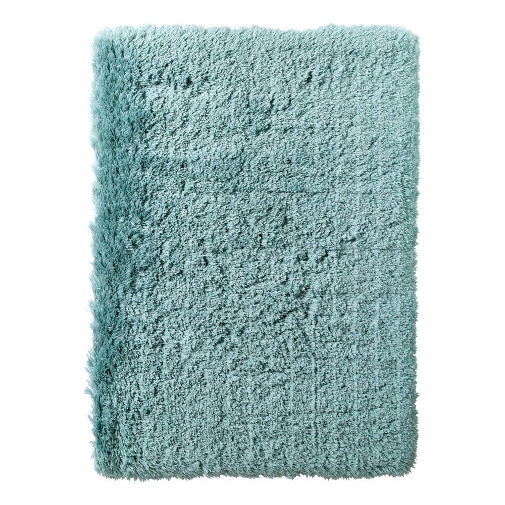 Svetlomodrý ručne tuftovaný koberec Think Rugs Polar PL Light Blue, 80 × 150 cm