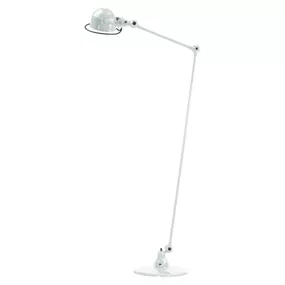 Jieldé Loft D1240 lampa kĺbové rameno biela, Obývacia izba / jedáleň, hliník, oceľ, E27, 60W, K: 160cm