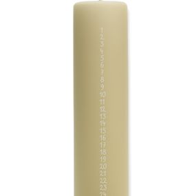 Adventná sviečka, Pistache, 20 cm