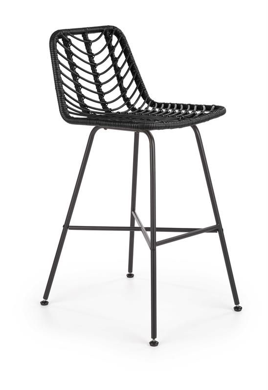 Halmar H97 barová stolička čierna
