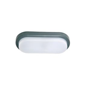 LED Vonkajšie nástenné svietidlo OVAL LED/12W/230V IP54