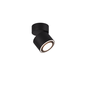 TRIO 652910132 TAURUS stropné/zápustné bodové svietidlo LED D87mm 3,5W/340lm, 1,5W/110lm 3000K matná čierna