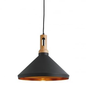 Retro a vintage svietidlo SearchLight  PENDANTS  7051BK