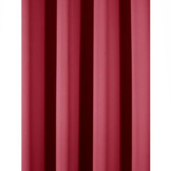 Luxusné červené dekoračné závesy do spálne 135x250 cm