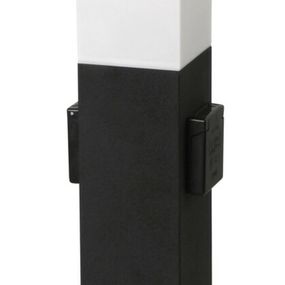 Rabalux venkovní sloupkové svítidlo Bonn E27 1x MAX 60W matná černá IP44 8339
