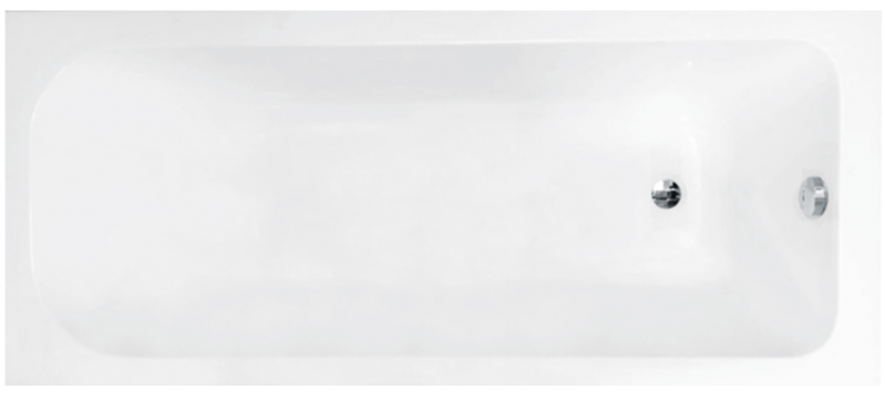 Obdĺžniková akrylátová vaňa MEXEN VEGA 180x80 cm - biela, 55011808000