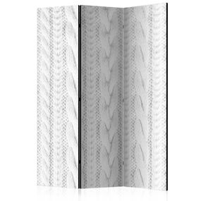 Artgeist Paraván - White Knit [Room Dividers]