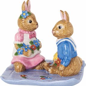 Villeroy & Boch Bunny Tales veľkonočná dekorácia, zajačiky na pikniku 14-8662-6333