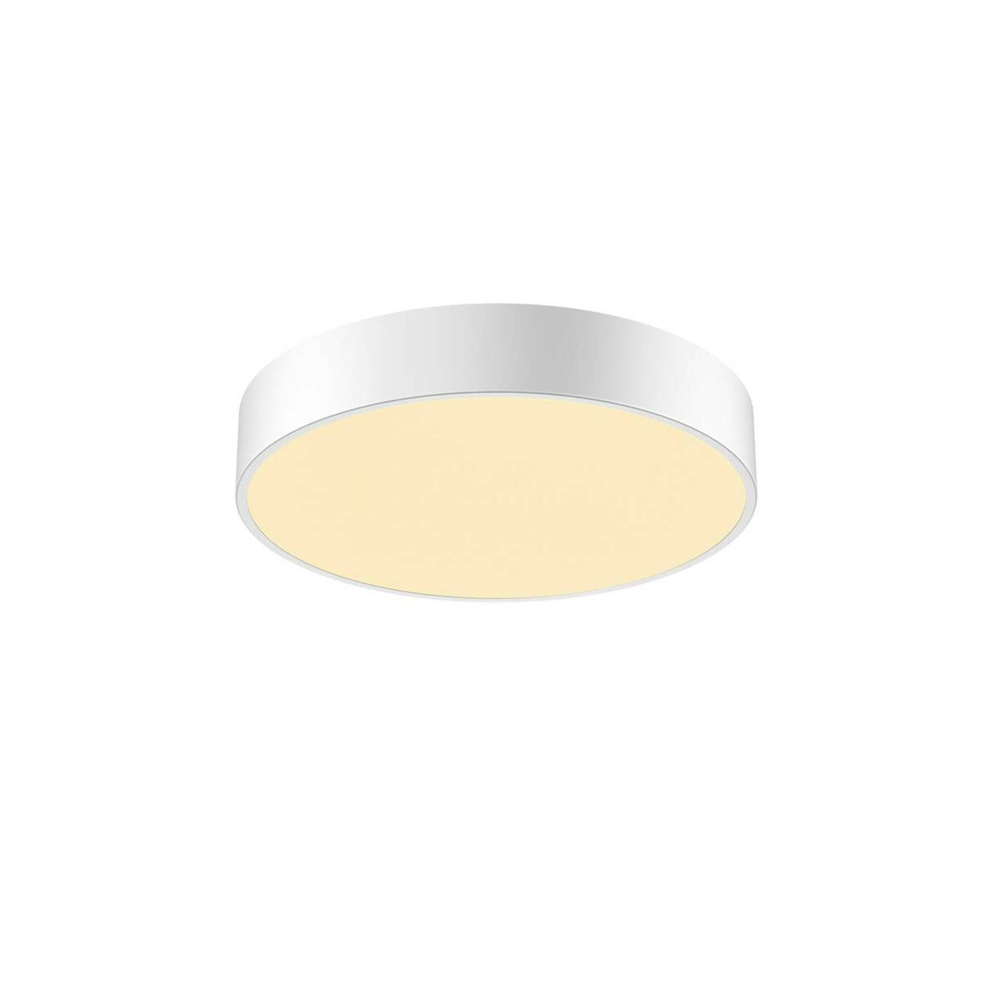 SLV BIG WHITE MEDO 40 CW AMBIENT LED, vnitřní nástěnné a stropní nástavbové svítidlo, TRIAC, bílá, 3000/4000K 1001884