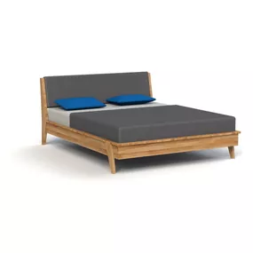 Dvojlôžková posteľ z dubového dreva 200x200 cm Retro 1 - The Beds