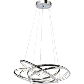 KARE Design Lustr Saturn LED Chrome - velký