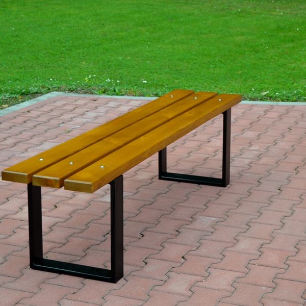 NaK Parková lavička bez operadla 180 cm W159