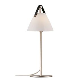 NORDLUX stolní lampa Strap 25W G9 nikl opál 2020025001