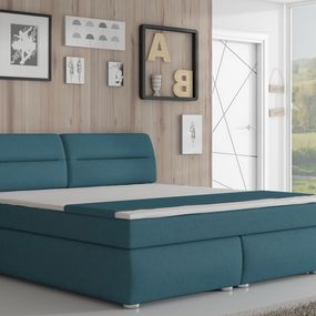 Manželská posteľ Boxspring 160 cm Floryda (s matracmi)