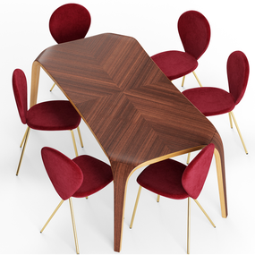 RIFLESSI - Drevený stôl UNICO