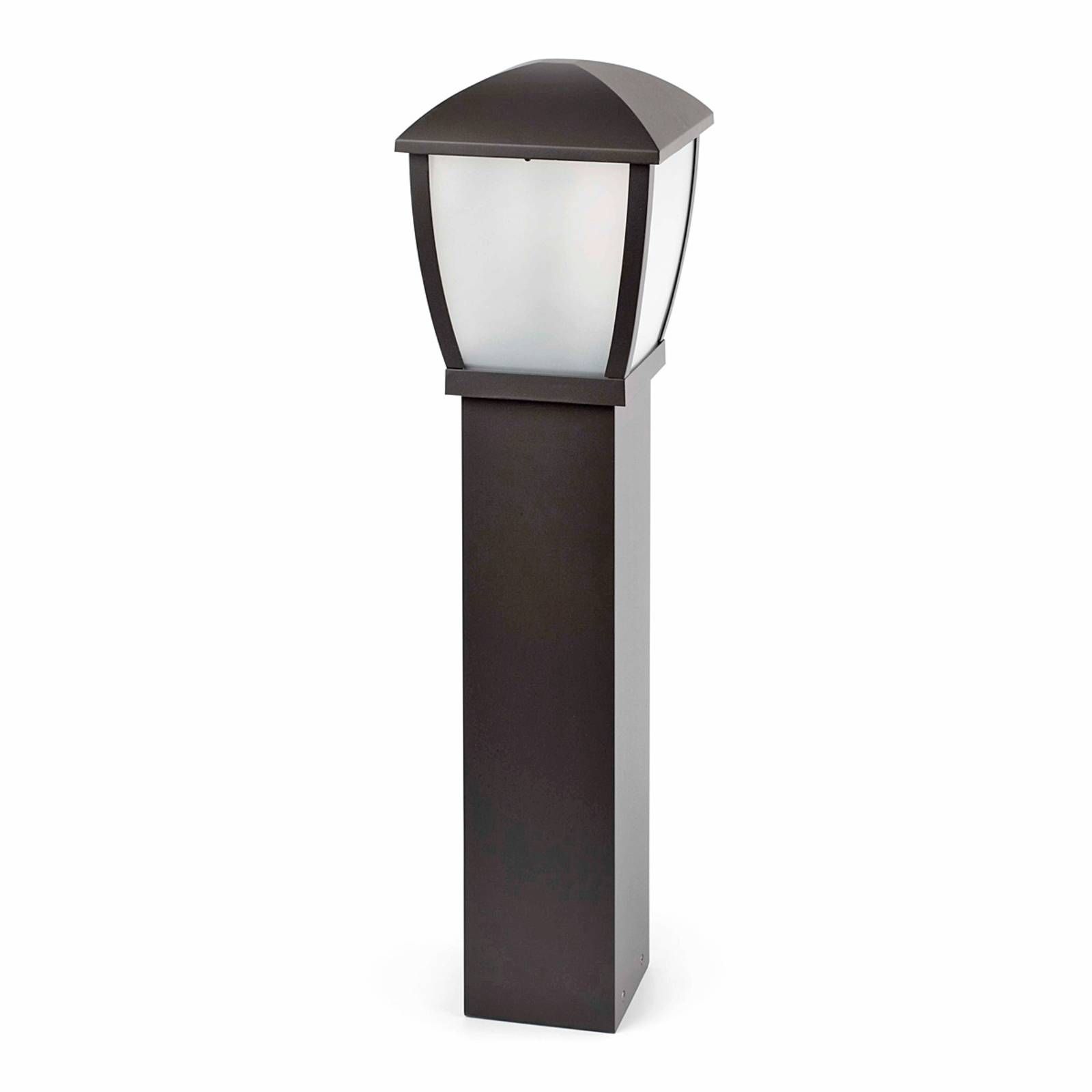 FARO BARCELONA Chodníkové svietidlo Wilma, plast, hliník, E27, 100W, L: 22.5 cm, K: 82cm