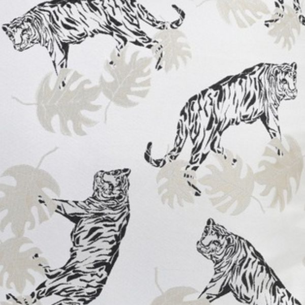 Dekoračný vankúš NALA, White-Tiger print, 45x45 cm