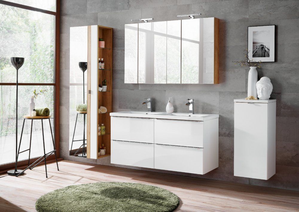 ArtCom Kúpeľňový komplet CAPRI WHITE 120/1