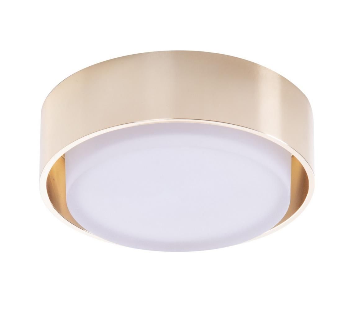 Azzardo AZ4390 - LED Kúpeľňové podhľadové svietidlo KASTORIA 7W/230V IP44 zlatá