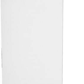 MEXEN/S - KIOTO samostatne stojaca sprchová zástena 130 x 200 cm, transparent 8 mm, biela 800-130-002-20-00