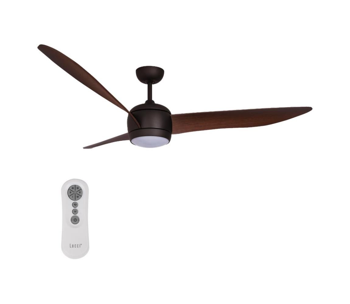 Lucci air 512912 - LED Stropný ventilátor AIRFUSION NORDIC LED/20W/230V bronz