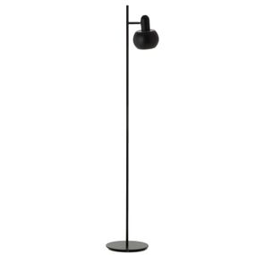 FRANDSEN BF20 stojaca lampa 1-pl., čierna matná, Obývacia izba / jedáleň, kov, E14, 25W, K: 140cm
