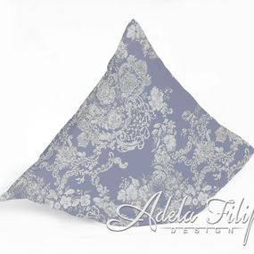 Obliečka na vankúš PLAZA Blue | Bavlnený makosatén | 40x40 cm