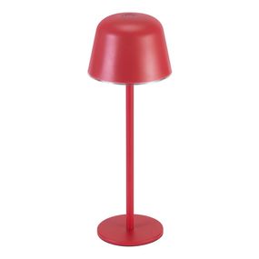 Ledvance -LED Stmievateľná vonkajšia nabíjacia lampa TABLE LED/2,5W/5V IP54 červená